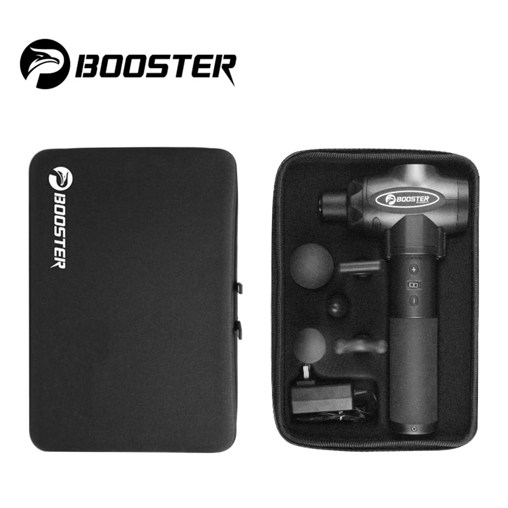 Booster E Massage Gun For Muscle Pain Relief, Relaxation,  Recovery