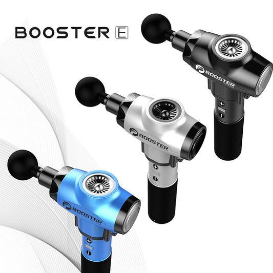 Booster E Massage Gun For Muscle Pain Relief, Relaxation,  Recovery