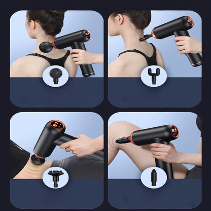 VibrantFlex LCD Massage Pro massage gun for Pain relief