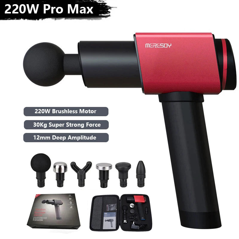 EaSore 220W Professional Massage Gun For Muscle Pain Relief, Relaxation, Recovery