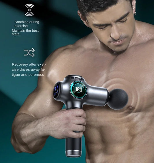 LCD Screen Innowave Pro Massage Gun For Muscle Pain Relaxation, Recovery