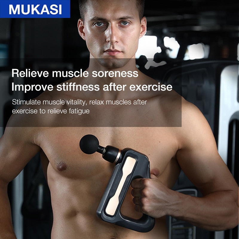 Musaki Triangle Boost Muscle Massage Gun For Muscle Pain , Recovery, Relaxation