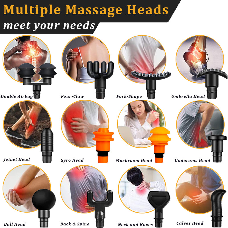 A3 Massage Gun for Muscle Pain relief , Relaxation, Recovery