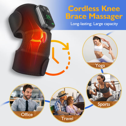 Heating Knee Massager for Pain Relief